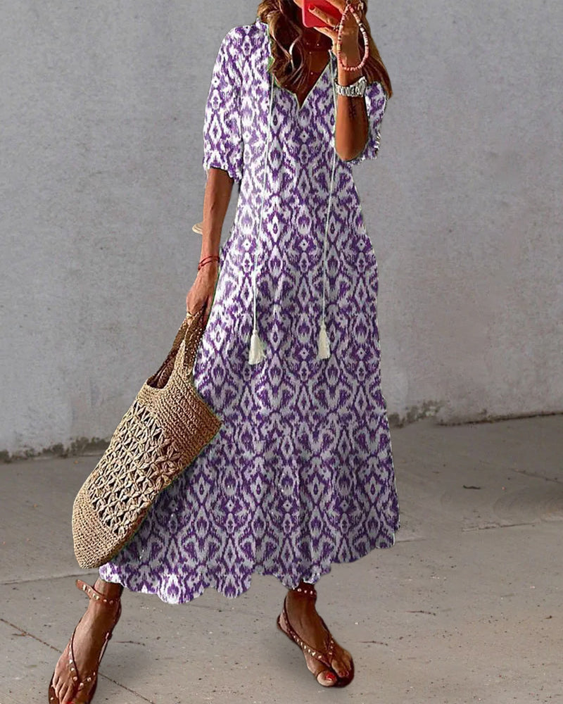 Seawillow | Aurora Boho Drape Dress™