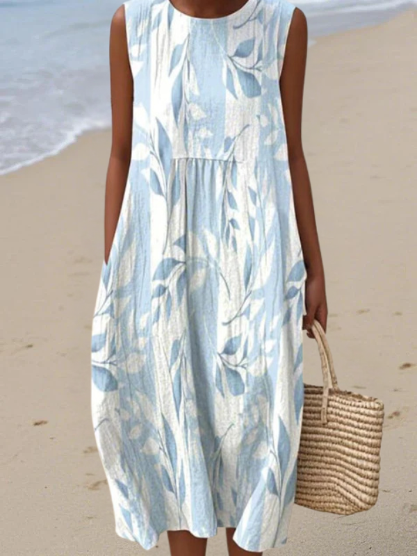 Oriana - Casual Midi Dress for Everyday Wear