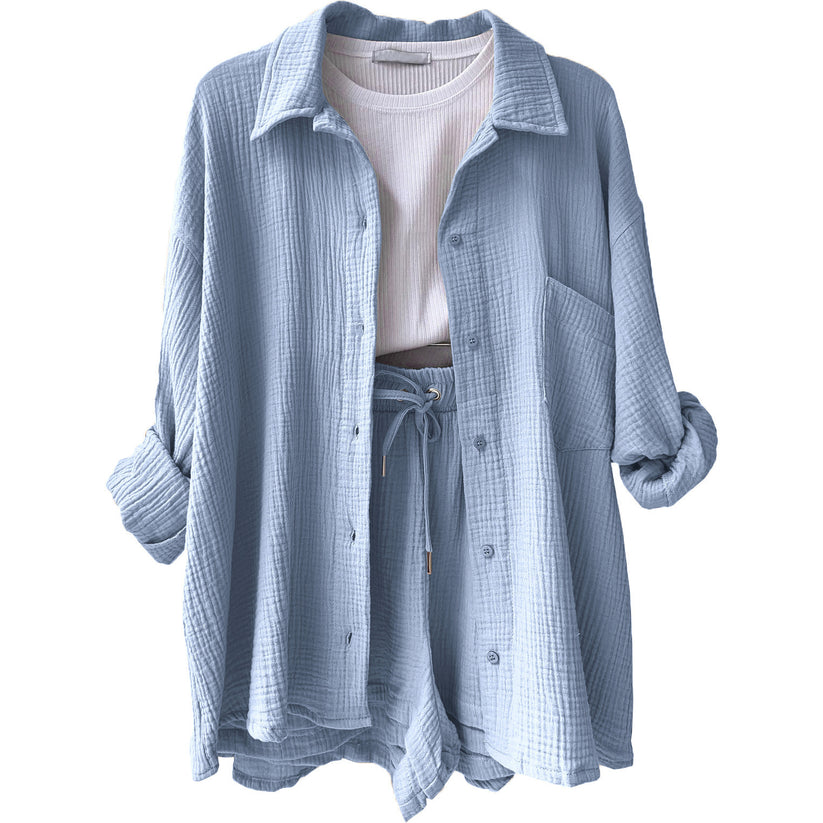 Léonie | Soft cotton lounge set™