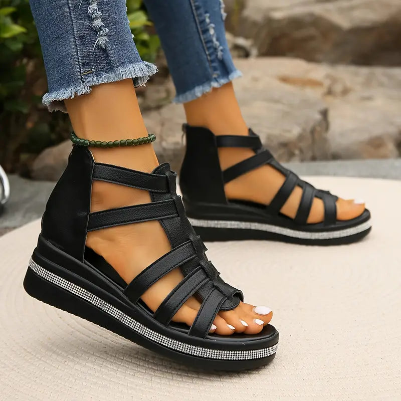 Chloe | Elegant Wedge Sandals™