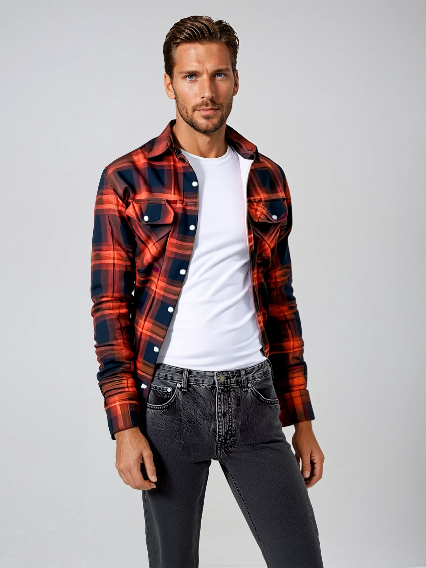 Erickson | Men's Checked Sherpa-Lined Jacket™