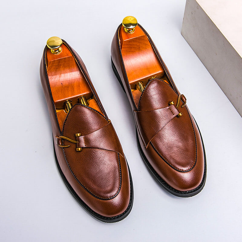 Barcloy | Hook Leather Loafers™