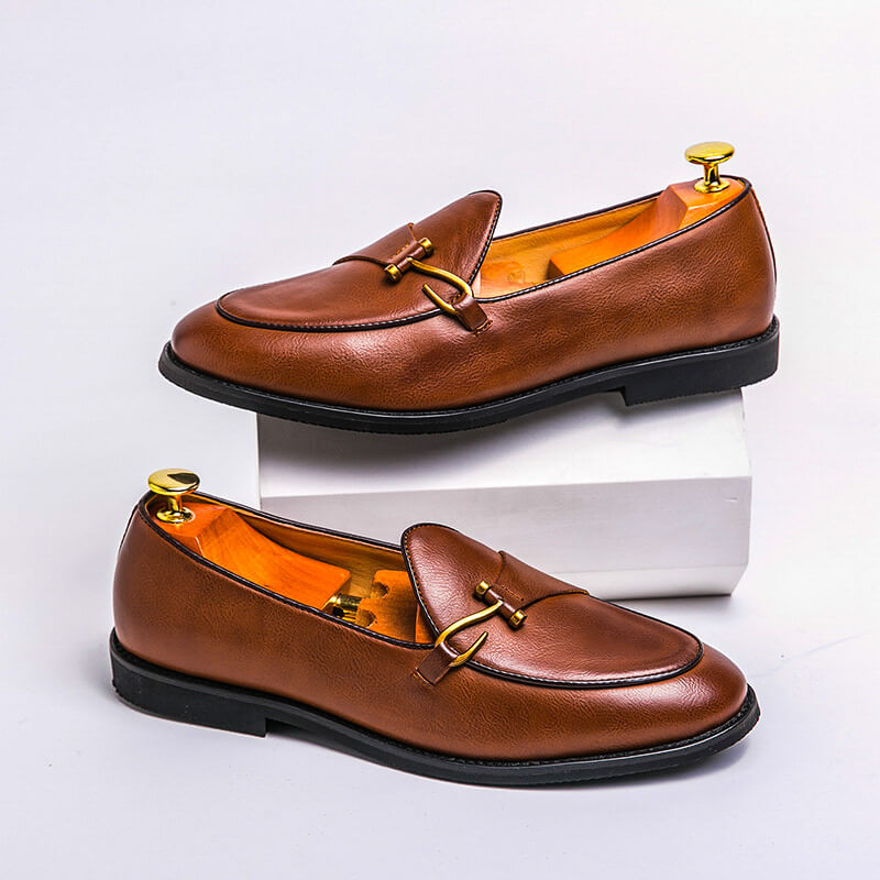 Barcloy | Hook Leather Loafers™