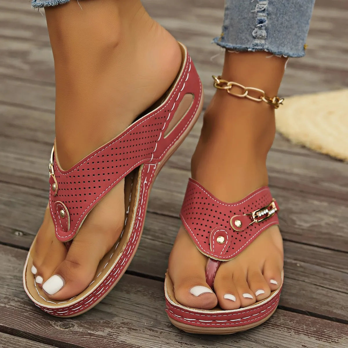 Tayana | Orthopedic Arch Support Beach Sandals™