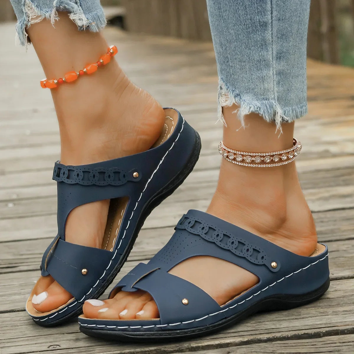 Solina | Orthopedic Beach Rubber Sandals™
