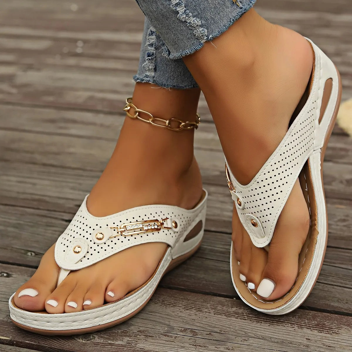 Tayana | Orthopedic Arch Support Beach Sandals™