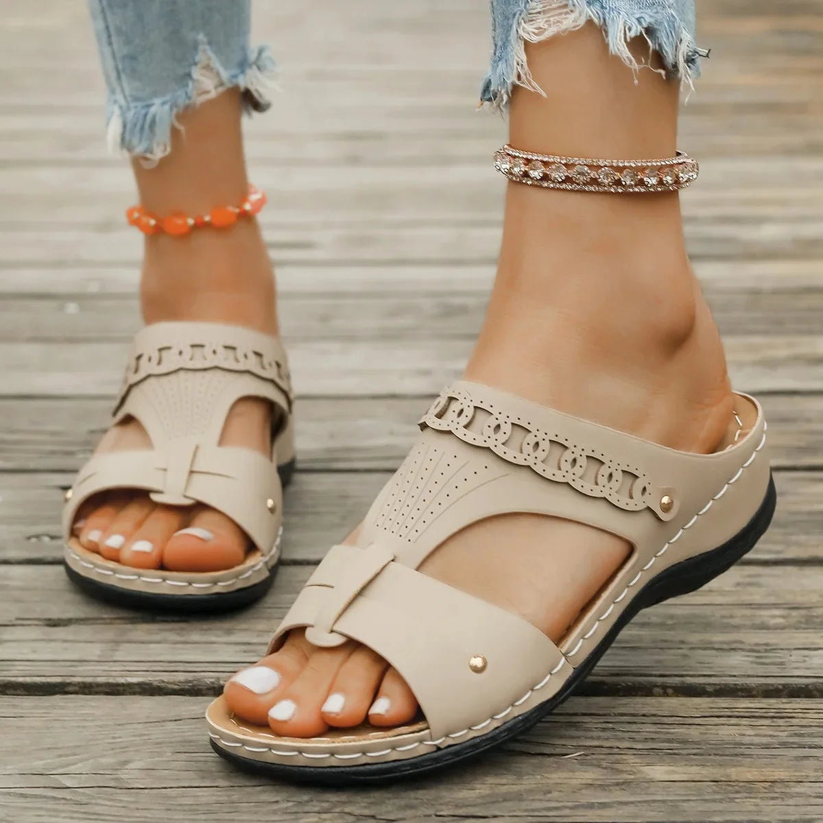 Solina | Orthopedic Beach Rubber Sandals™