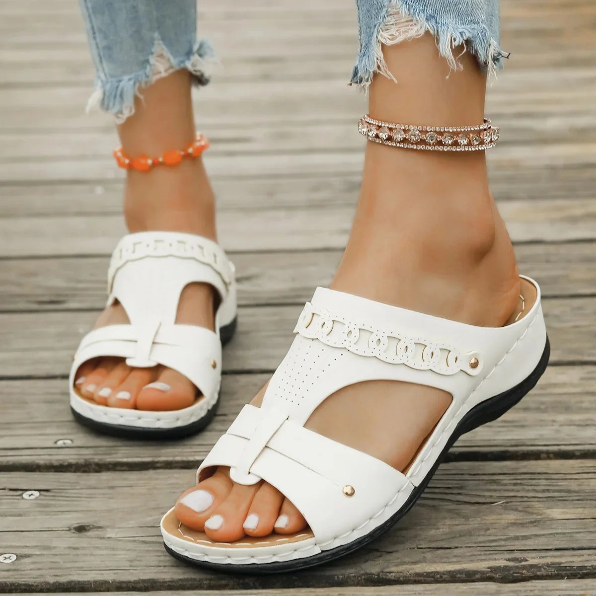 Solina | Orthopedic Beach Rubber Sandals™