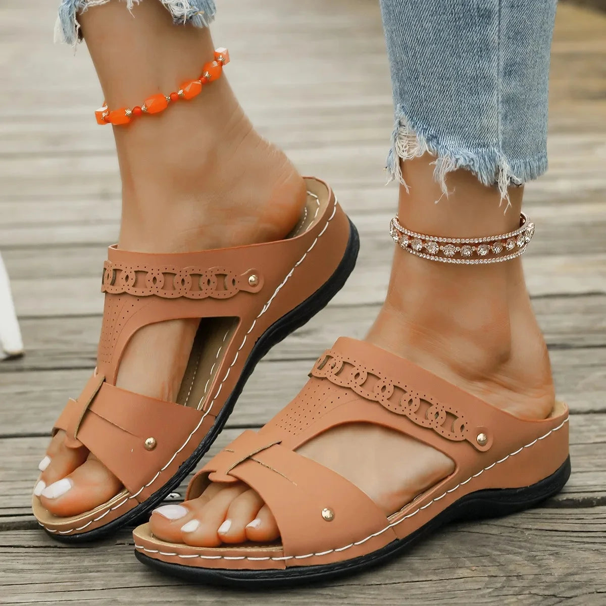Solina | Orthopedic Beach Rubber Sandals™