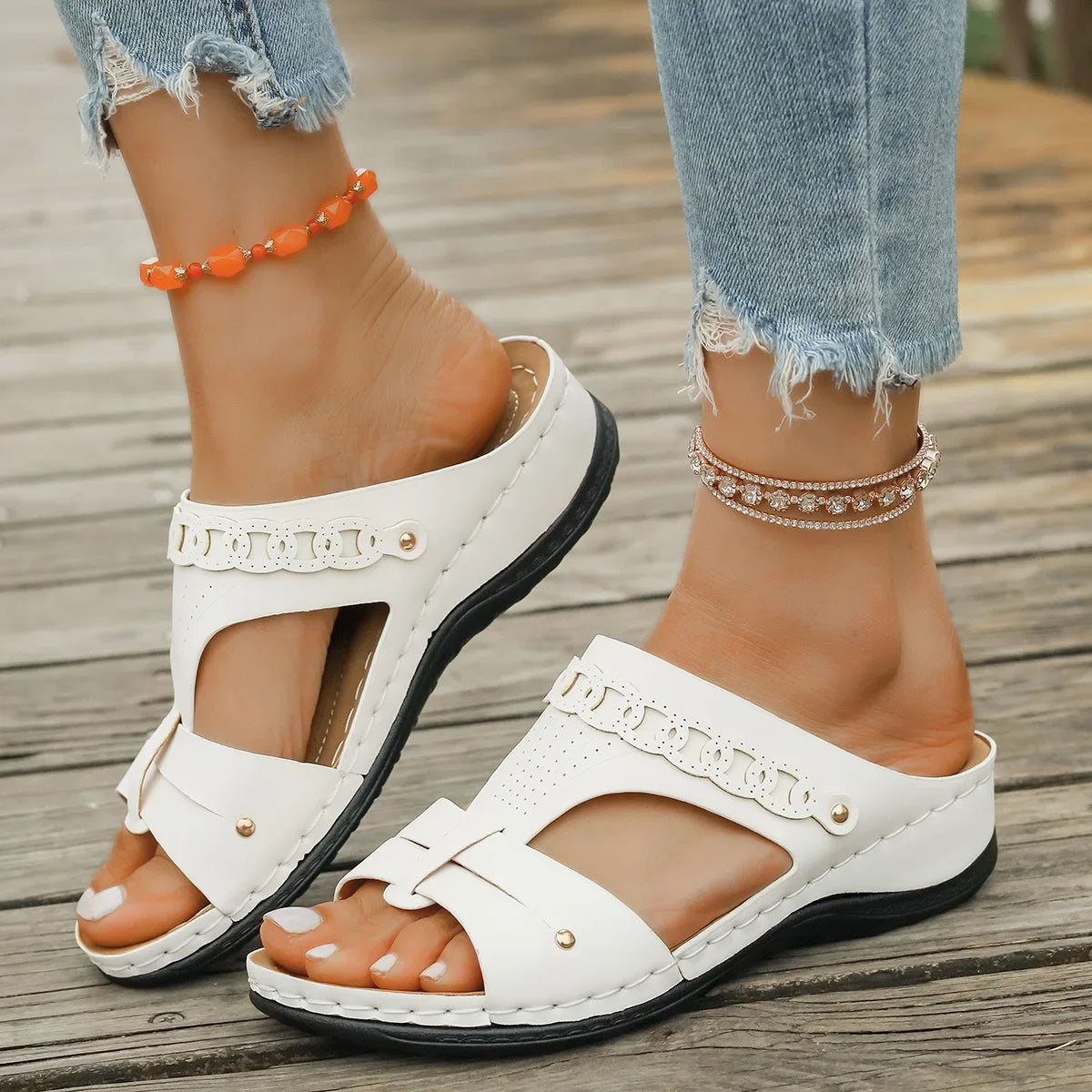 Solina | Orthopedic Beach Rubber Sandals™