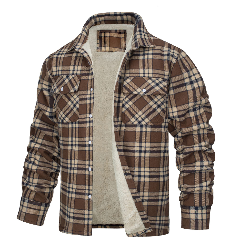 Erickson | Men's Checked Sherpa-Lined Jacket™