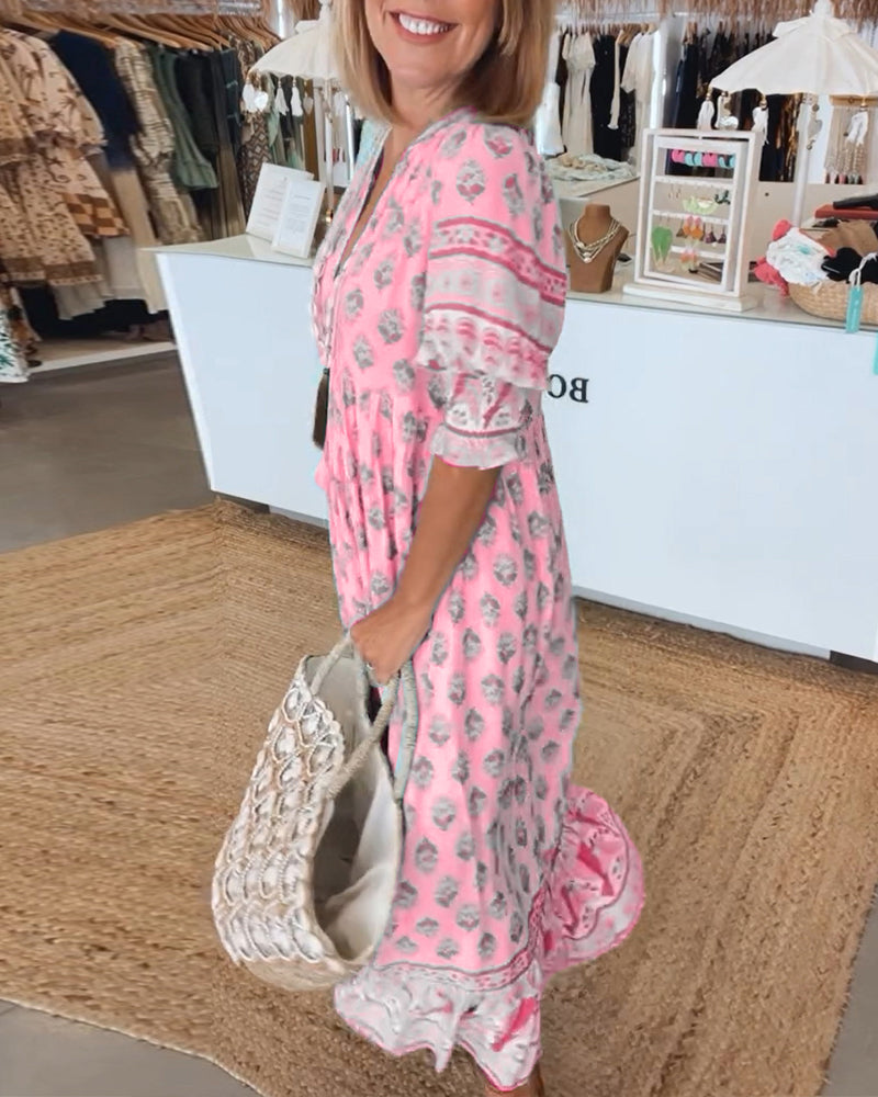 Viviana | Women’s Radiant Floral Spring/Summer Dress™