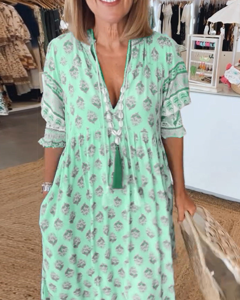 Viviana | Women’s Radiant Floral Spring/Summer Dress™