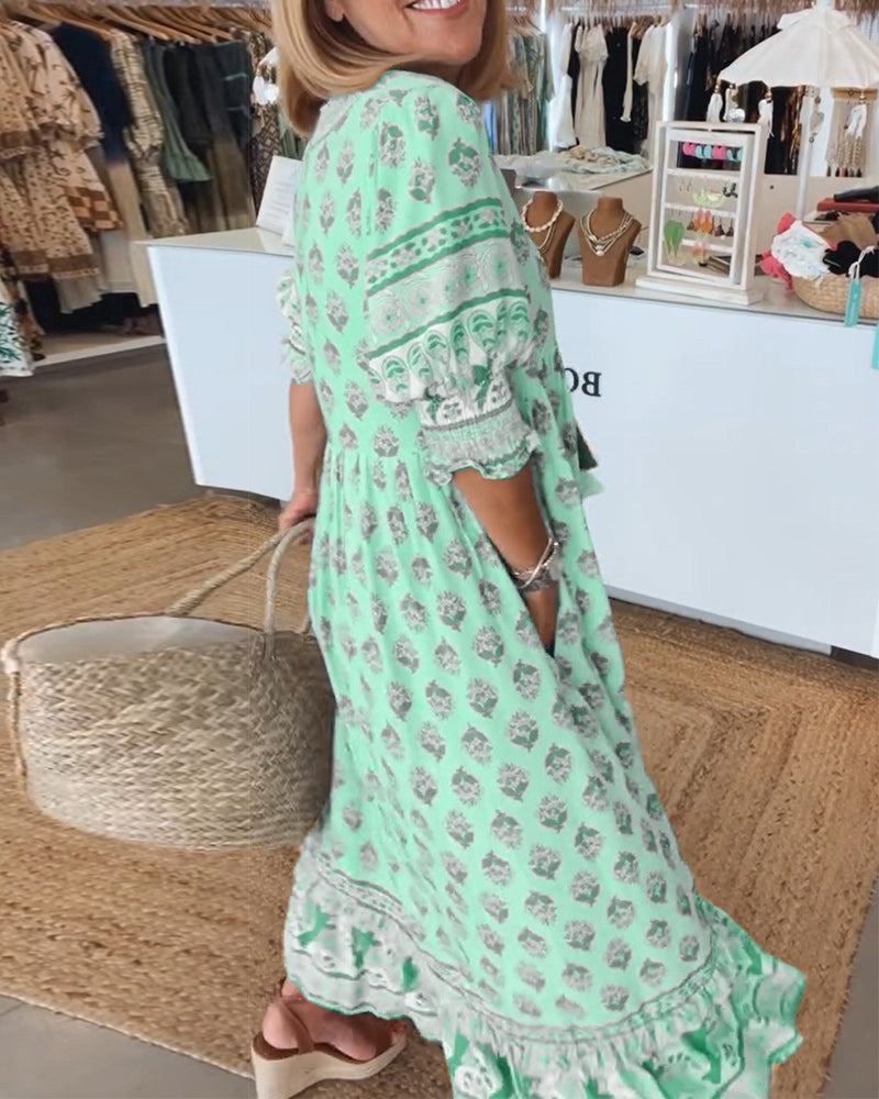 Viviana | Women’s Radiant Floral Spring/Summer Dress™