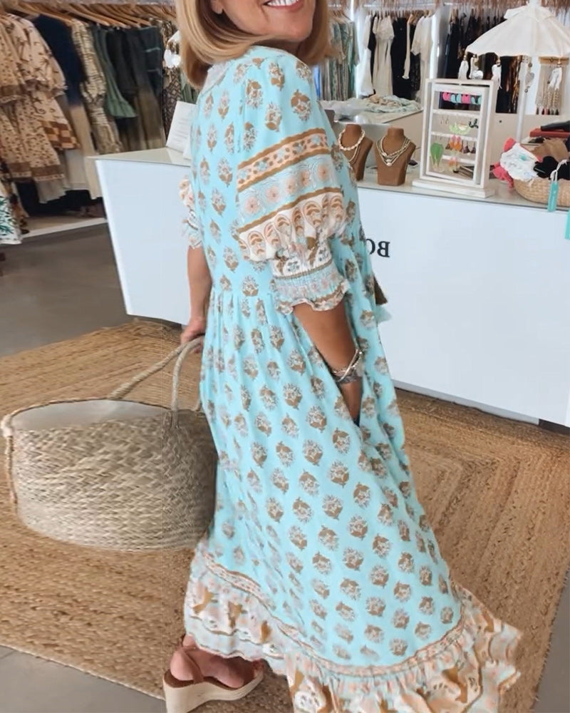 Viviana | Women’s Radiant Floral Spring/Summer Dress™