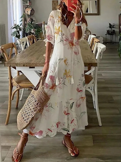 Seawillow | Aurora Boho Drape Dress™
