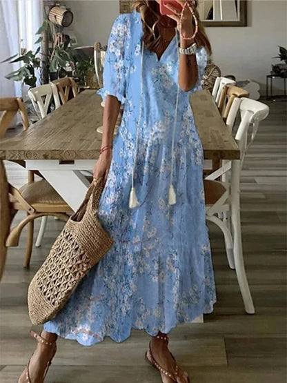 Seawillow | Aurora Boho Drape Dress™