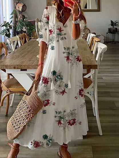 Seawillow | Aurora Boho Drape Dress™
