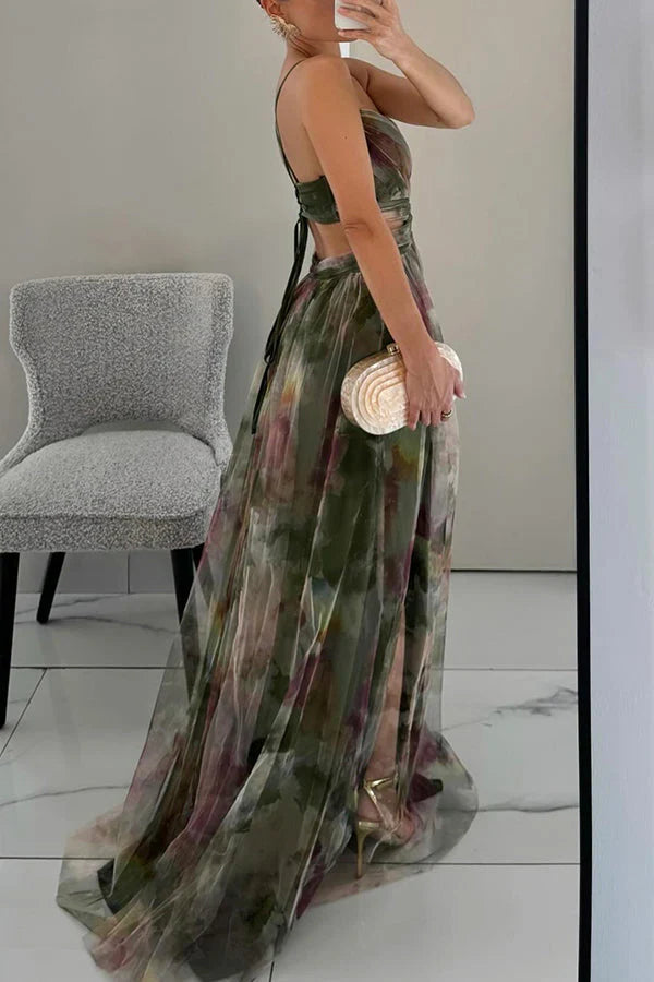 Giselle | Enchanting Floral Print Maxi Dress™