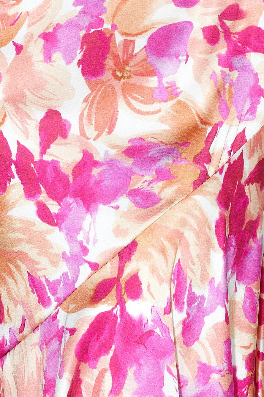 Margot | Floral One Shoulder Dress™