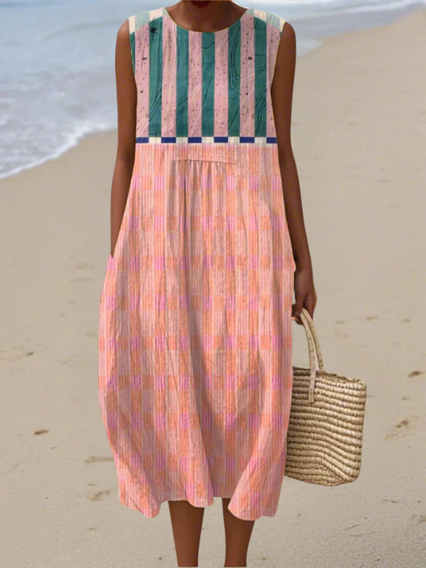 Suri - Casual Midi Dress for Everyday Wear
