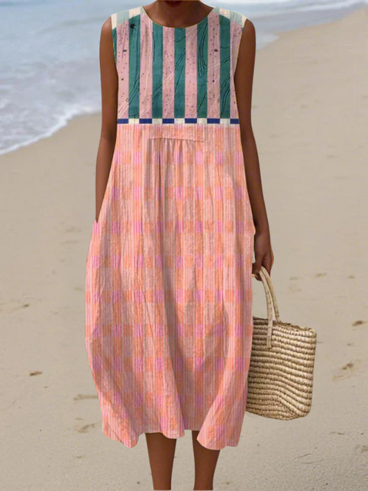 Suri - Casual Midi Dress for Everyday Wear