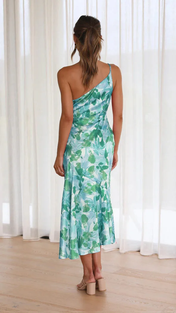 Margot | Floral One Shoulder Dress™
