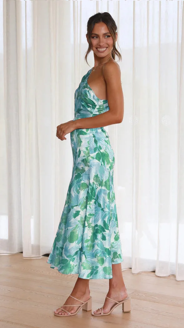 Margot | Floral One Shoulder Dress™