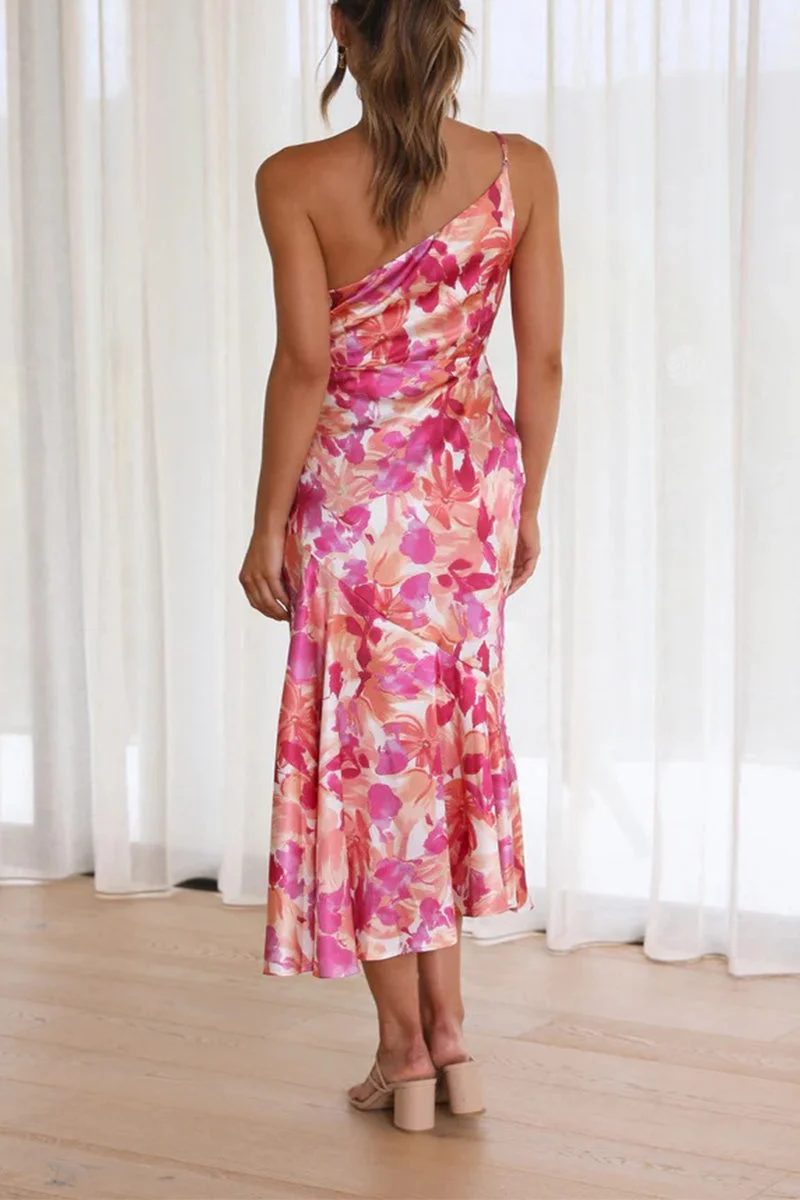 Margot | Floral One Shoulder Dress™
