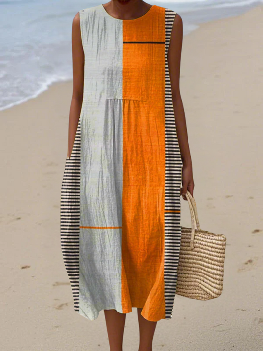 Luma - Casual Midi Dress for Everyday Wear