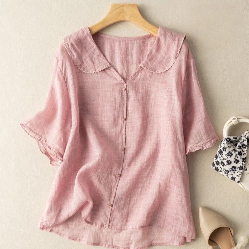Adele | Linen Blouse™