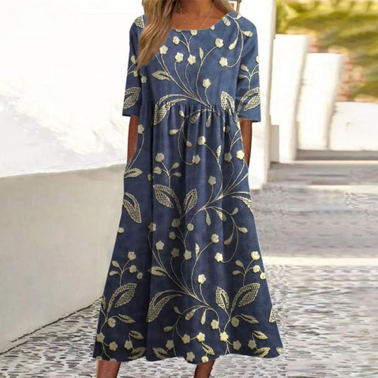 Eloura | Kharen Bloom Midi Dress™