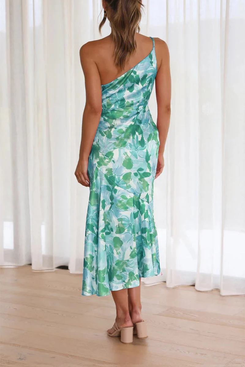 Margot | Floral One Shoulder Dress™