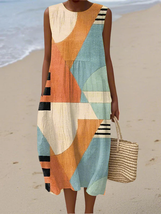 Nomi - Casual Midi Dress for Everyday Wear