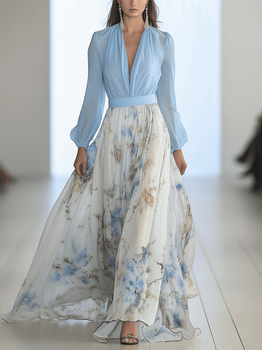 Tessa | Long Dress with Floral Print™