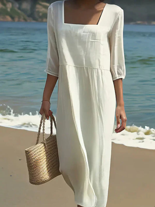 Lunelle | Casual Linen Dress™