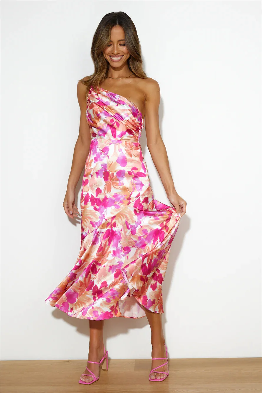 Margot | Floral One Shoulder Dress™