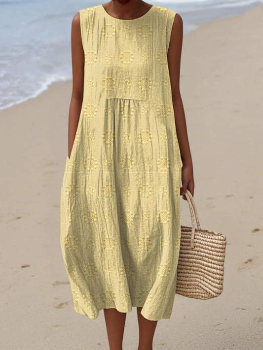 Liora - Casual Midi Dress for Everyday Wear