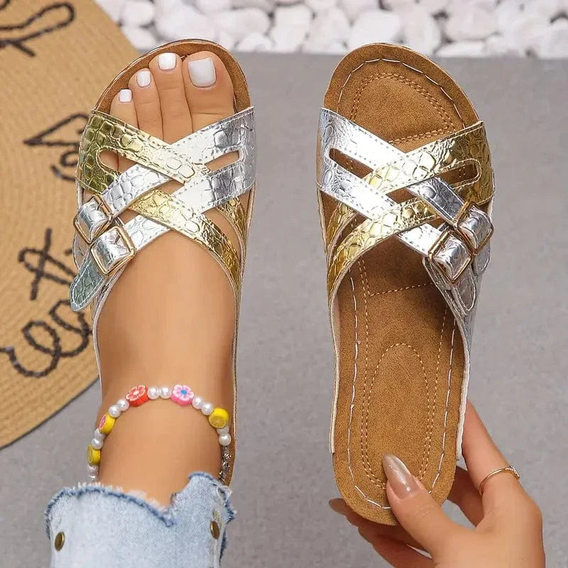 Deniza | ShineStep Luxe Slippers™