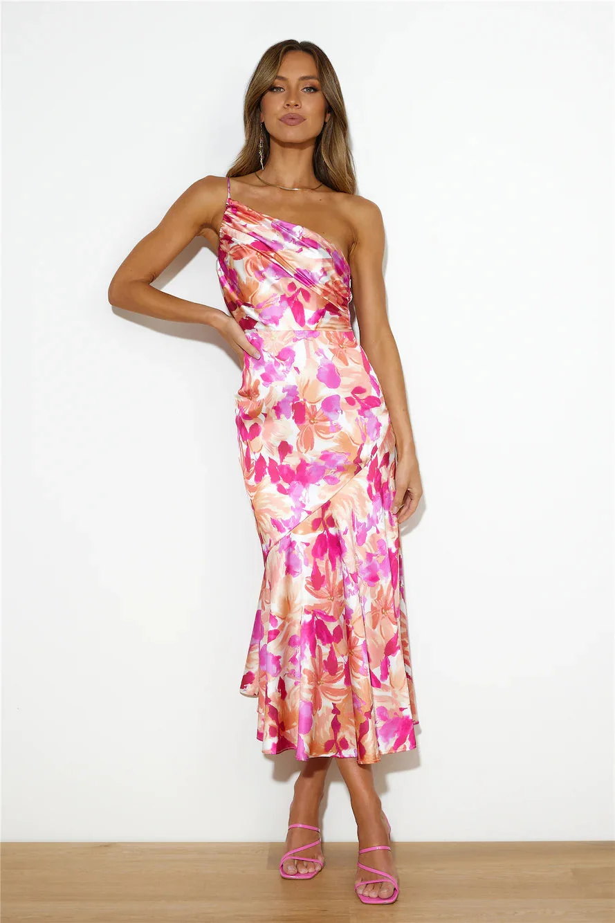 Margot | Floral One Shoulder Dress™