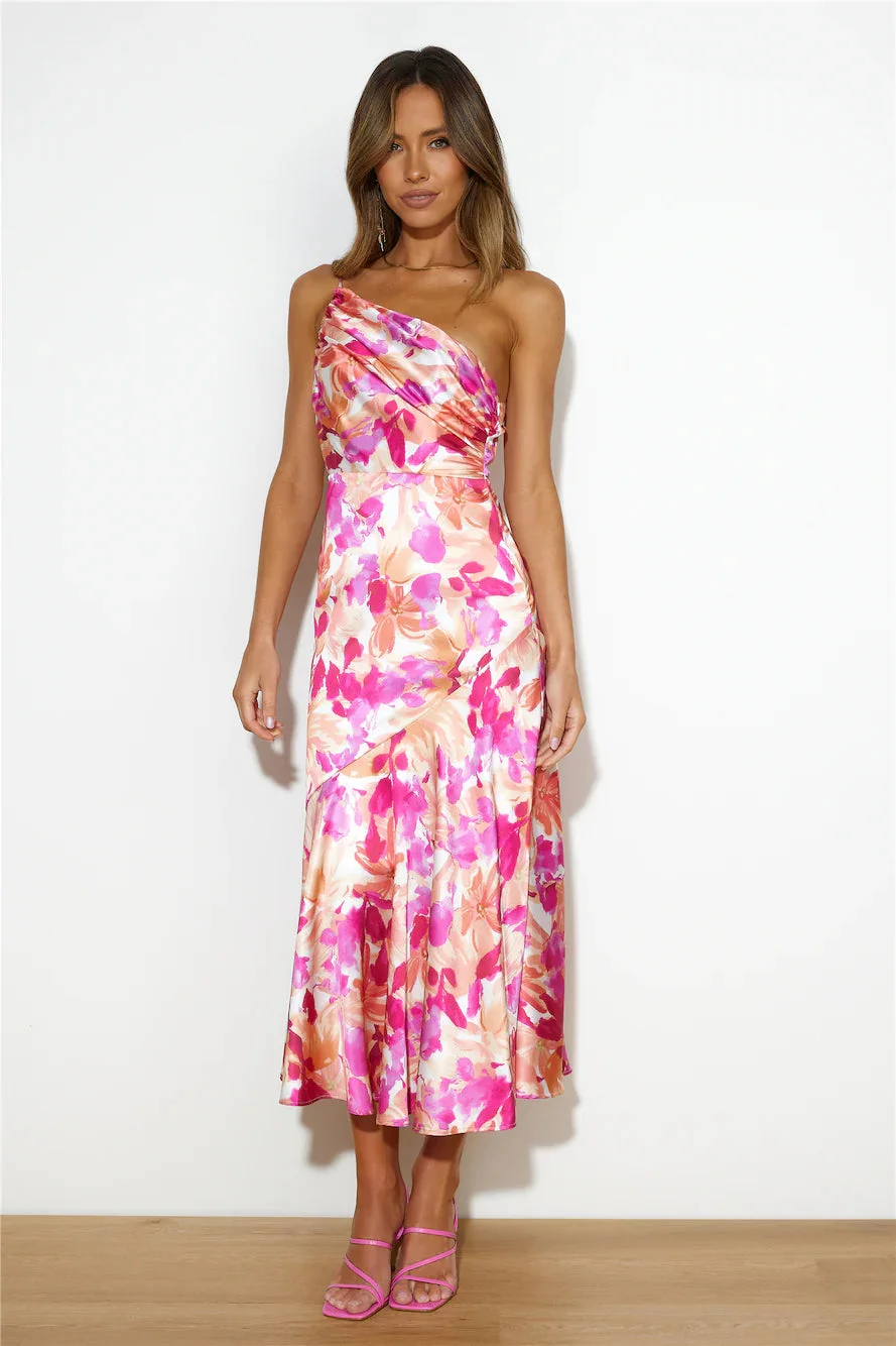 Margot | Floral One Shoulder Dress™