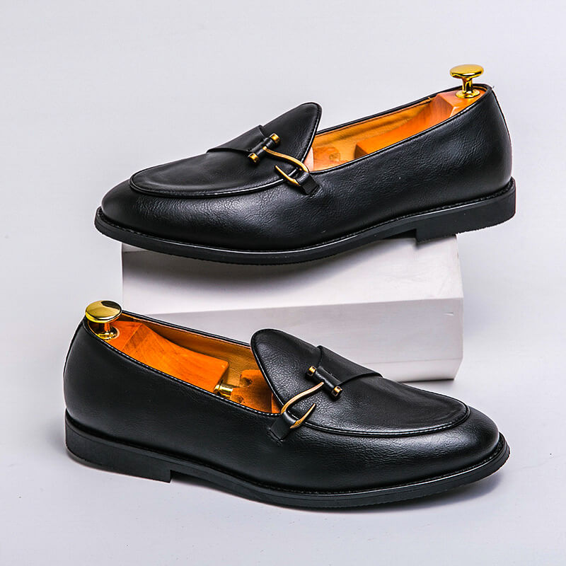 Barcloy | Hook Leather Loafers™