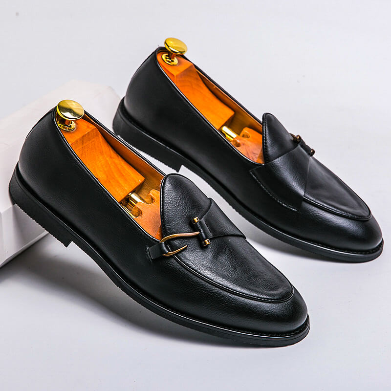 Barcloy | Hook Leather Loafers™