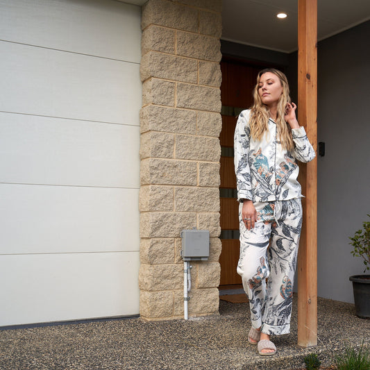 Ella | Enchanting Bride Floral Cotton Pyjama set™