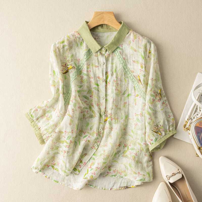 Nicki | Linen Shirt™