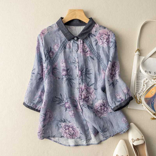 Nicki | Linen Shirt™