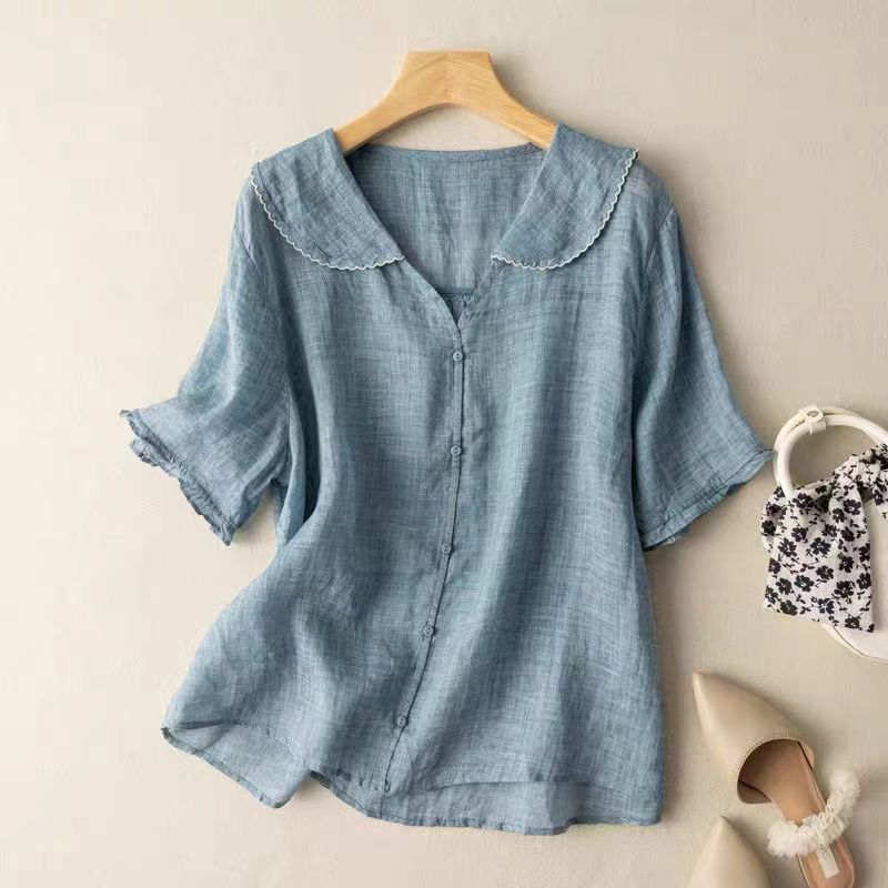 Adele | Linen Blouse™