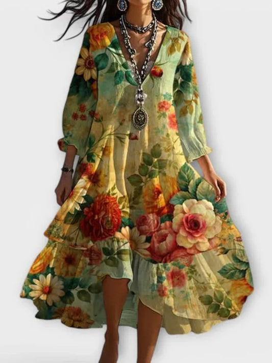 Marina | Vintage Floral Dress™