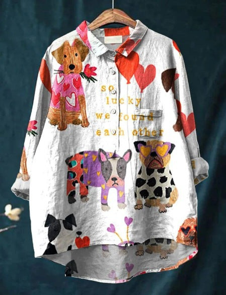 ROSE | Dog Art Shirt
