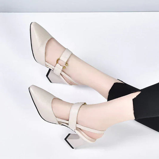 Eloise™ | Stylish Heeled Slingback Pumps
